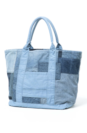 CARRY-ALL TOTE UPCYCLED DENIM
