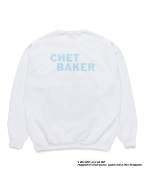 CHET BAKER / CREW NECK SWEAT SHIRT ( TYPE-4 )