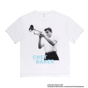 CHET BAKER / WASHED HEAVY WEIGHT CREW NECK T-SHIRT ( TYPE-2 )