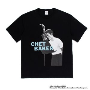 CHET BAKER / WASHED HEAVY WEIGHT CREW NECK T-SHIRT ( TYPE-3 )