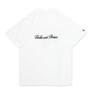 EMBROIDERY LETTER S/S TEE