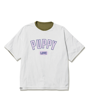 REVERSIBLE TEE ”DOGGYSTYLE” ”PUPPY LOVE”