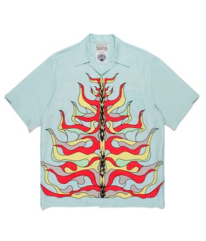 新品未使用wackomaria 天国東京百女柄図 HAWAIIAN SHIRT