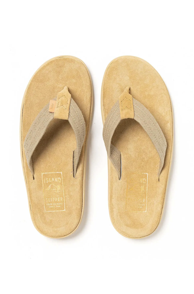 THONG SANDAL COTTON SASHIKO by ISLAND SLIPPER | OVER FLOW ONLINE STORE