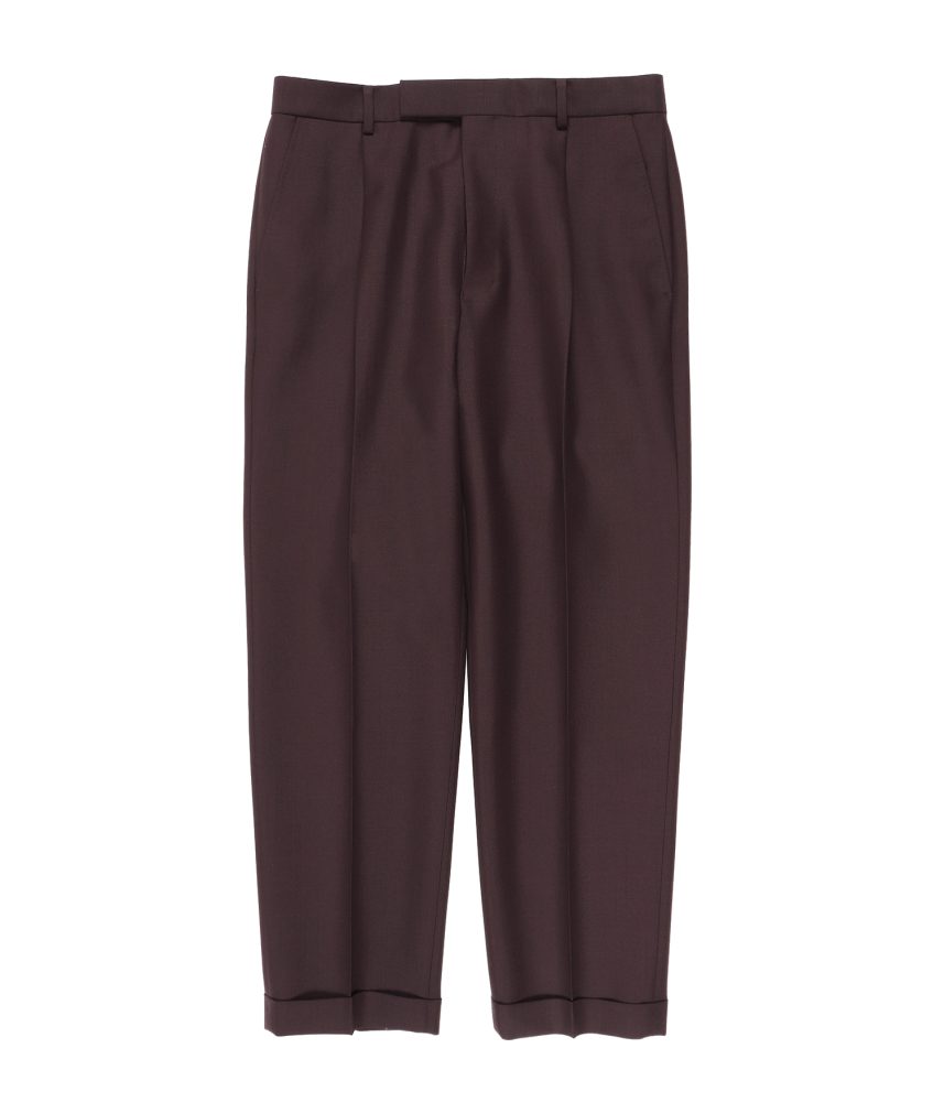 DORMEUIL / PLEATED TROUSERS (TYPE-2) | OVER FLOW ONLINE STORE