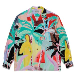 YULA パラダイス図 HAWAIIAN SHIRT