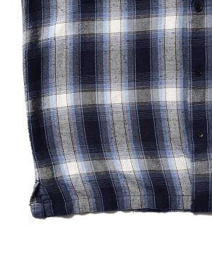 RS.Nep Check Open Collar L/S SH