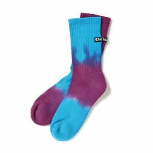 FLAME TIE DYE SOCKS