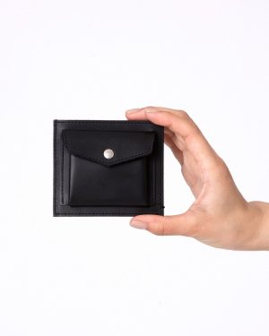 COMPACT WALLET SMOOTH COW LEATHER
