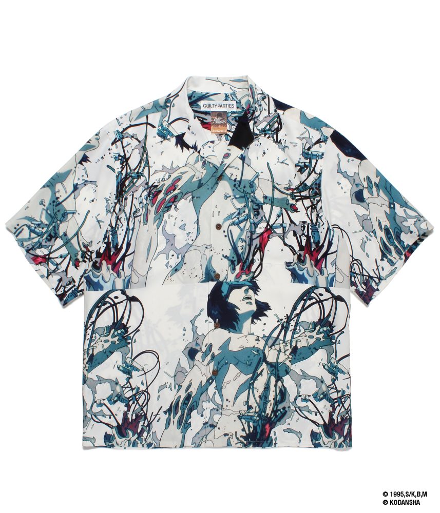 ビジネスバック GHOST IN THE SHELL 攻殻機動隊 HAWAIIAN SHIRT