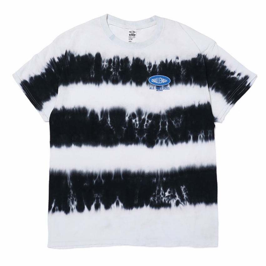 S/S TIE DYE BORDER TEE | OVER FLOW ONLINE STORE