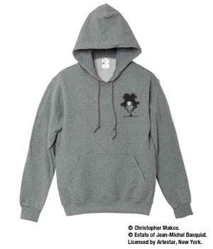 JEAN-MICHEL BASQUIAT / PULLOVER HOODED SWEAT SHIRT
