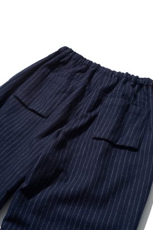 RESEARCHED WIDE EASY SLACKS / ECO WOOL