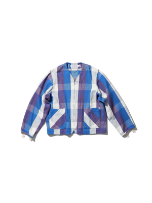 RESEARCHED LINNING SHIRT/ FLANNEL CHECK