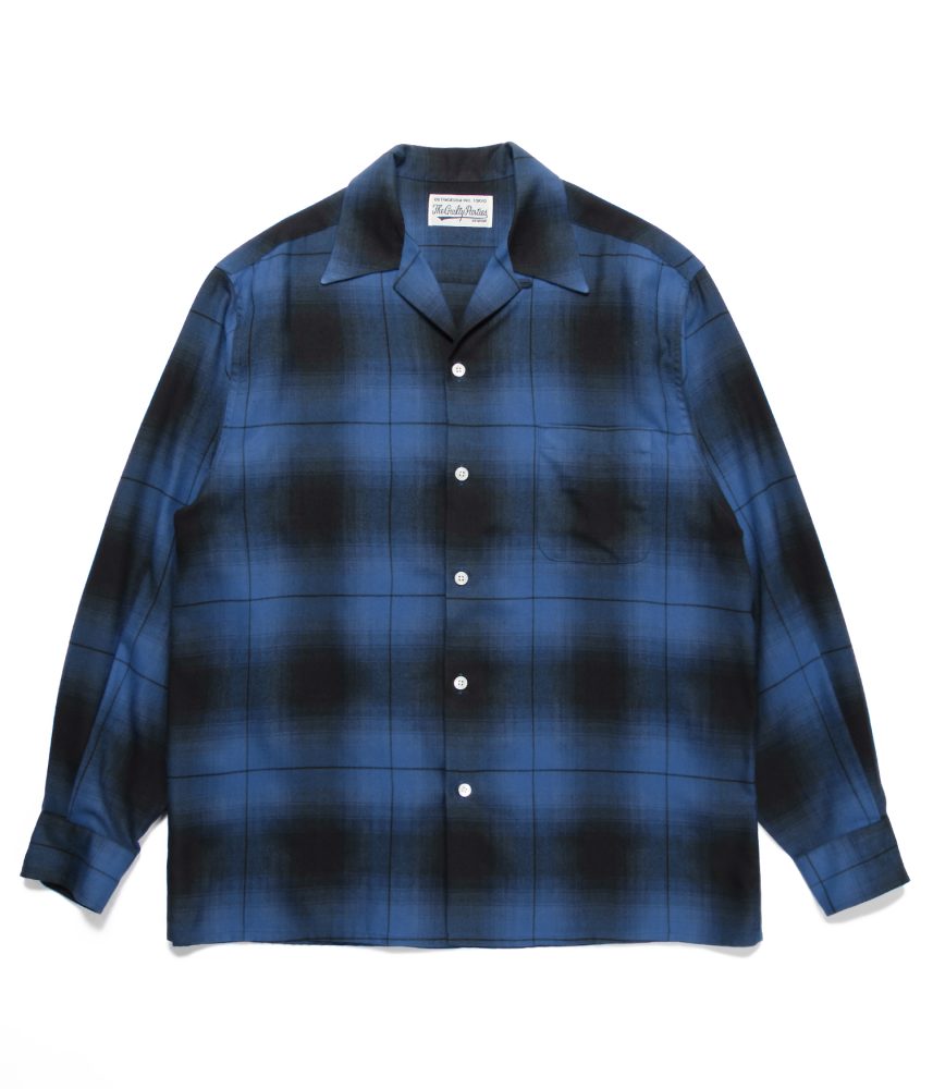 お値打ち品 cootie Ombre Check Open Collar Shirt - トップス