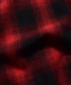 Ombre Check Flannel RF Western SH