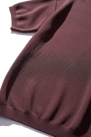 RESEARCHED KNIT POLO SS/SYNTHETIC FIBERS YARN