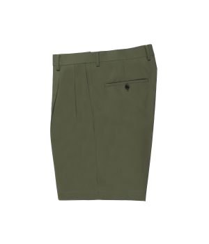 DOUBLE PLEATED SHORT TROUSERS