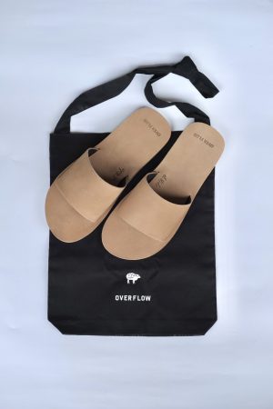 OVER FLOW×Einido Flips Nubuk Sandal