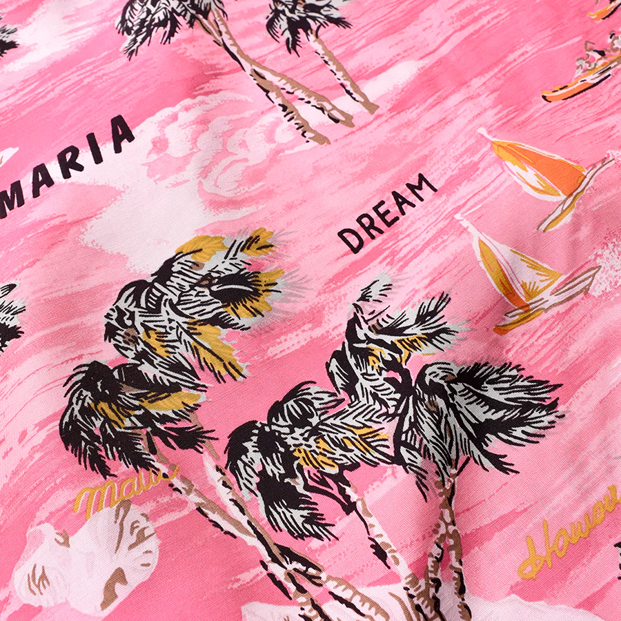 WACKO MARIA x MINEDENIM / Hawaiianセ MINEDENIM - WACKOMARIA × MINEDENIM Hawaiian Shirt | River