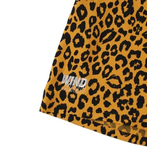 WDS×MINEDENIM Lips Leopard Print Easy Shorts