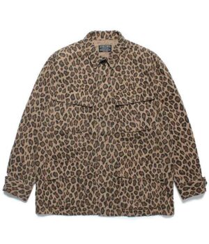 LEOPARD FATIGUE JACKET