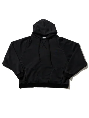 RESEARCHED HOODED PULLOVER/ C/P FLEECE