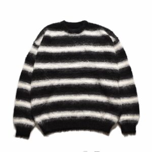 Blurry Border Mohair Knit Pullover Knit Pullover