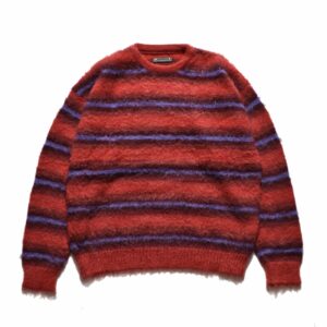 Blurry Border Mohair Knit Pullover Knit Pullover