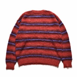 Blurry Border Mohair Knit Pullover Knit Pullover