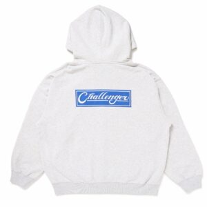 BAR LOGO ZIP HOODIE