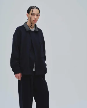 RESEARCHED JACKET/ W/P LIGHT MELTON × CCU