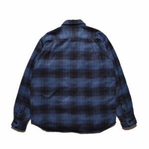 Distortion Ombre Check Flannel Over SH