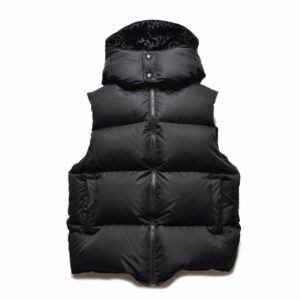 B.Leopard Reversible Down Vest