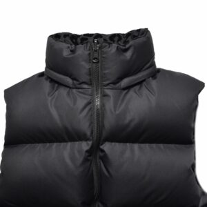 B.Leopard Reversible Down Vest