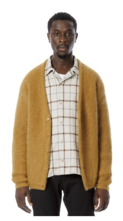 Donald Mohair Knit Cardigan