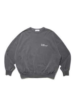 Pigment Dyed Open End Yarn Sweat Crew