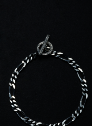 Figaro Wide Chain Bracelet