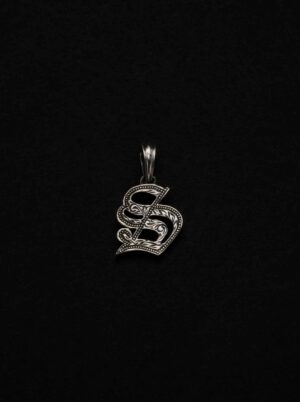 Engraved Initial Pendant