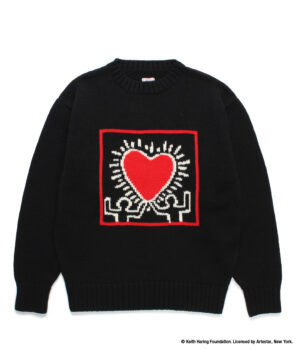 KEITH HARING / JACQUARD KNIT SWEATER