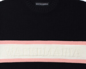 LOGO JACQUARD KNIT SWEATER