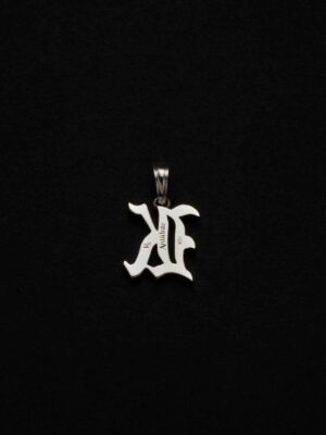 Engraved Initial Pendant