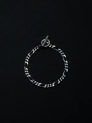 Figaro Wide Chain Bracelet