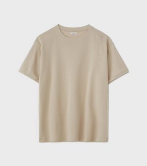 SEED STITCH SHORT SLEEVE TOP