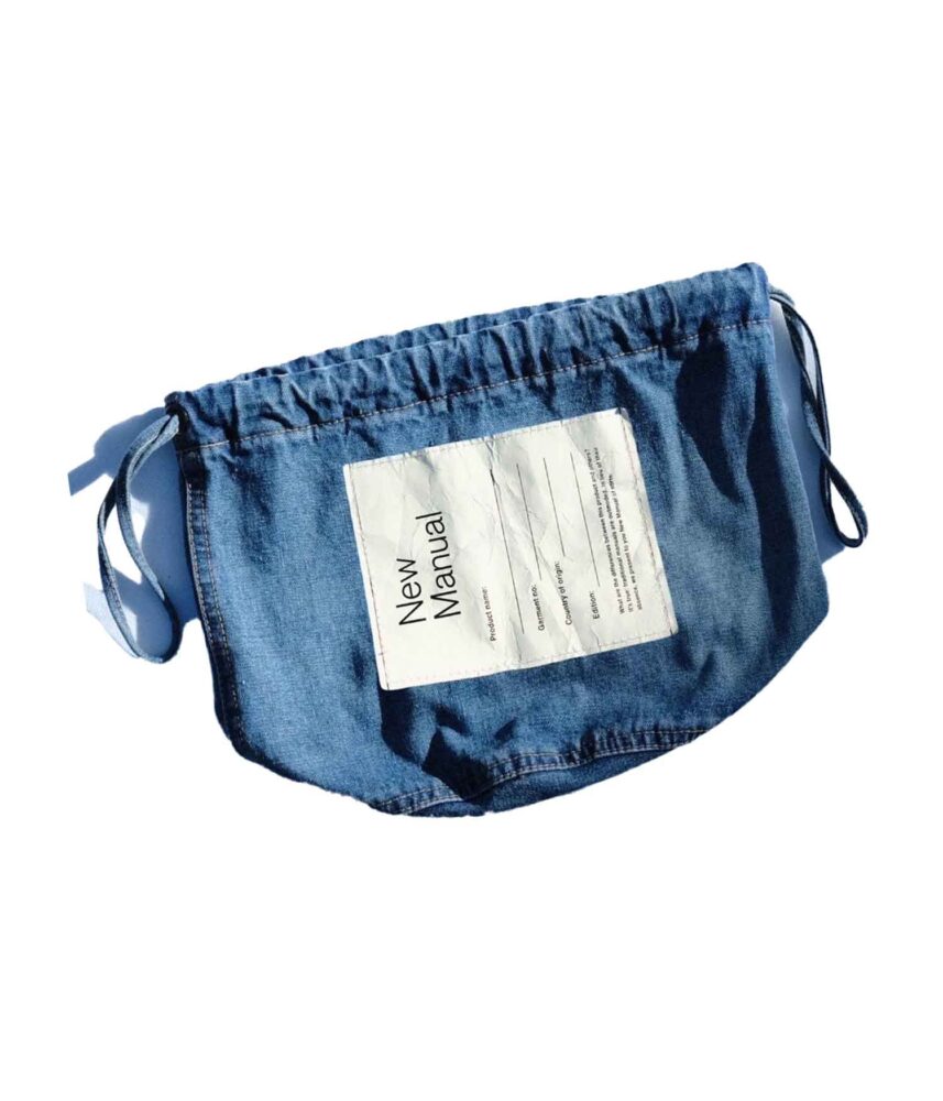 new manual DENIM BAG