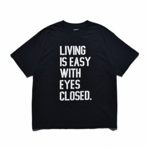 LIVING IS EASY WITH EYES CLOSED T-SH