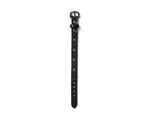 WOLF’S HEAD / STUDS LEATHER WRIST BAND