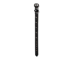 WOLF’S HEAD / STUDS LEATHER WRIST BAND
