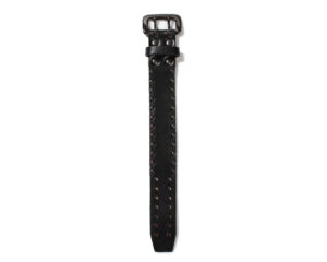 WOLF’S HEAD / STUDS LEATHER WRIST BAND