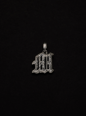 Engraved Initial Pendant